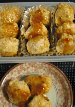 お弁当用ころころバーグ(冷凍用)-レシピのメイン写真