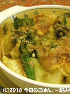 じゃがいも・たまごのカレーマヨグラタン-レシピのメイン写真