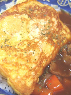 卵焼き用フライパンで☆とろふわオムライス-レシピのメイン写真
