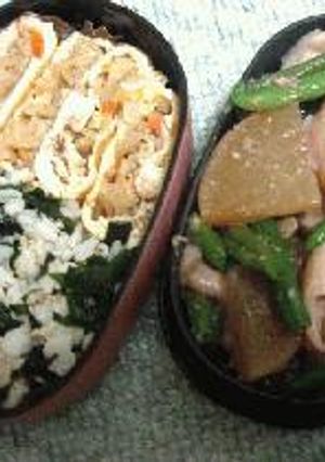 いか大根弁当-レシピのメイン写真