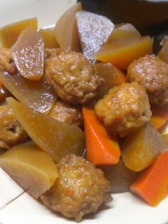 S炊飯器で簡単煮物(大根&さつま揚げ)-レシピのメイン写真