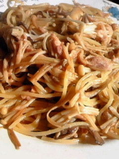 簡単♪ツナときのこの和風パスタ-レシピのメイン写真