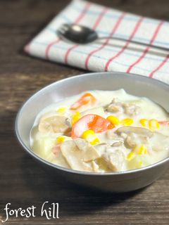 給食のホワイトシチュー-レシピのメイン写真