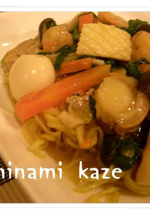具だくさん!あんかけ焼きそば-レシピのメイン写真