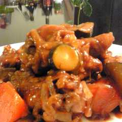 รูปของ Mrs.Weberの鶏肉の赤ワイン煮込み