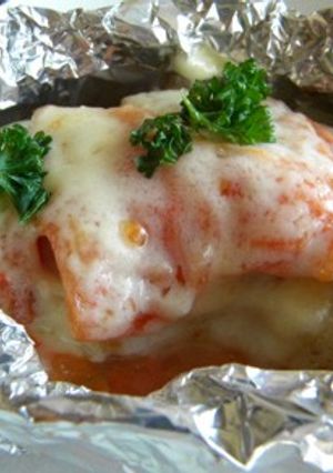 タラの後のせチーズホイル焼き-レシピのメイン写真