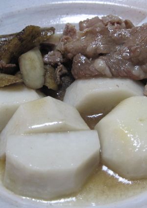 牛肉と里芋とごぼうの煮物-レシピのメイン写真
