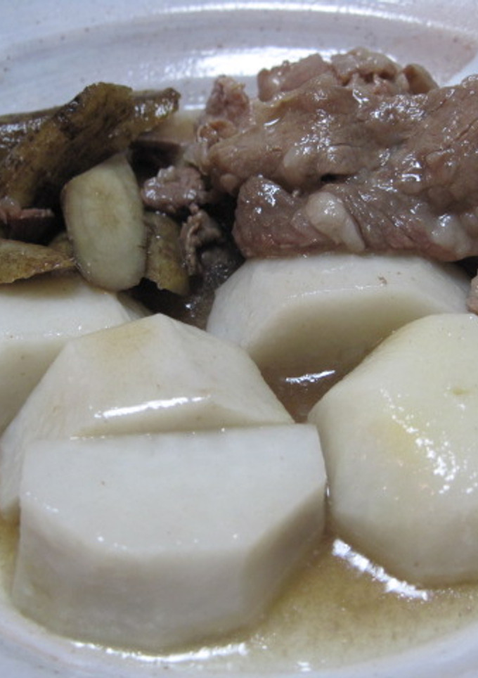 牛肉と里芋とごぼうの煮物-レシピのメイン写真