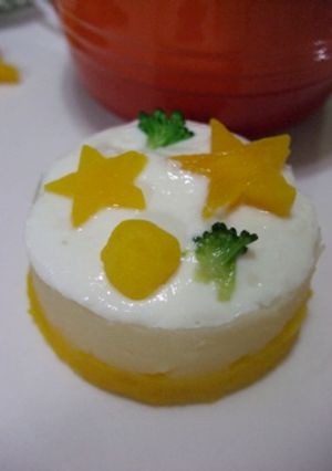 離乳食で野菜ケーキ☆初期〜後期までO.K-レシピのメイン写真