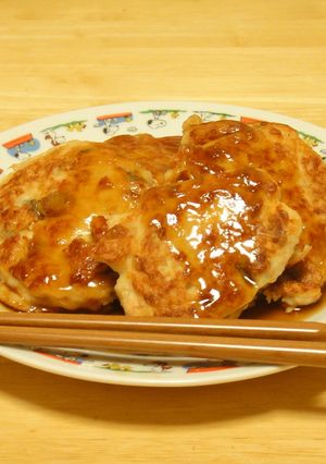 (＠’▽’＠)大豆五目バーグ-レシピのメイン写真