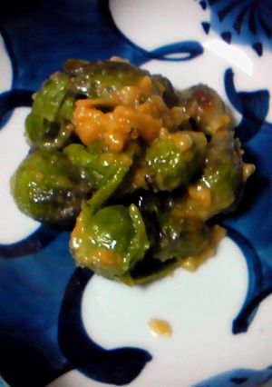 春を味わう・ふきのとうの味噌あえ-レシピのメイン写真