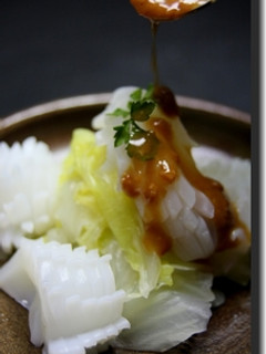 白菜と烏賊のぬた-レシピのメイン写真