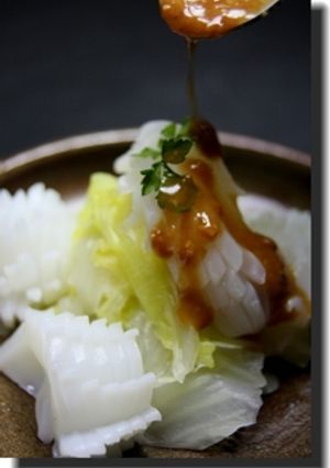 白菜と烏賊のぬた-レシピのメイン写真