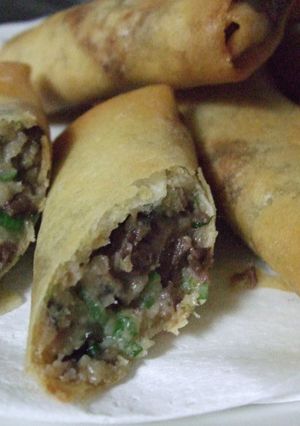 驚！美味い♪サンマの〝なめろう春巻き”-レシピのメイン写真
