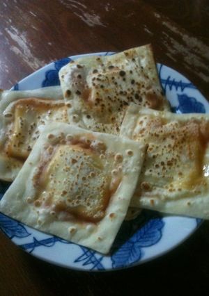 超簡単 !? ～ 餃子の皮 で ピザ-レシピのメイン写真