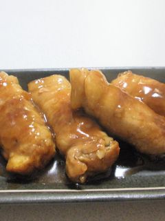 簡単厚揚げの豚肉巻き-レシピのメイン写真