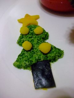 離乳食でクリスマスツリー☆初期〜後期まで-レシピのメイン写真