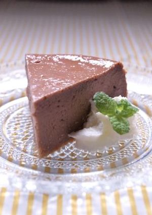 ＊チョコバナナチーズケーキ＊-レシピのメイン写真