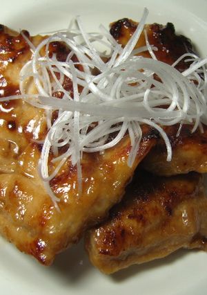 まぐろのにんにくオイスターソース焼き-レシピのメイン写真