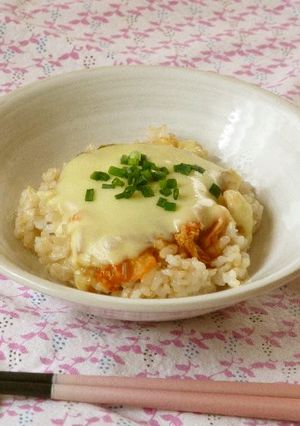 なめたけキムチーご飯-レシピのメイン写真