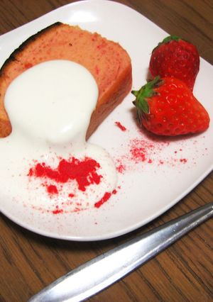 おいしい♪苺パウンドケーキ(●´ω`●)-レシピのメイン写真