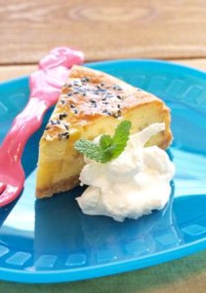 キャラメル×さつま芋チーズケーキ-レシピのメイン写真