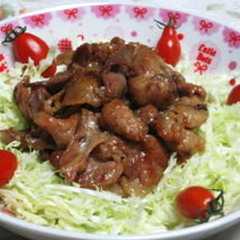 รูปของ 安い豚こま肉で５分料理☆照りマヨ焼き～♪