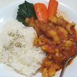 チキンとひよこ豆のトマトカレー
