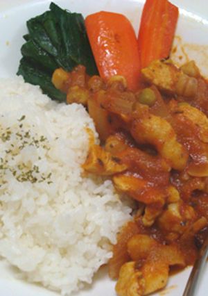 チキンとひよこ豆のトマトカレー-レシピのメイン写真