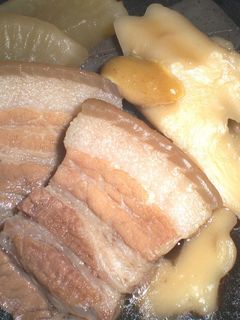 おでん 風 大根と豚三枚肉の煮物-レシピのメイン写真