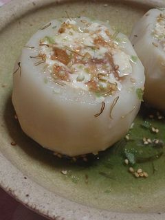 豆腐入りカブの丸ごと蒸し煮・梅風味。-レシピのメイン写真