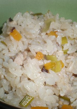 沖縄風炊き込みご飯（じゅーしー）-レシピのメイン写真