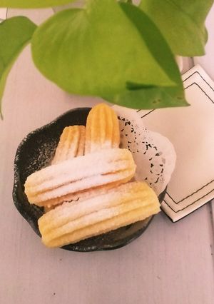 ★周りサクカリ♪中身ふわとろ♪チュロス★-レシピのメイン写真