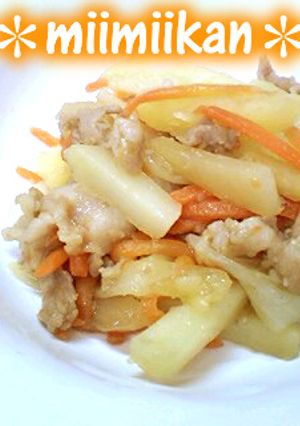切り方に技有！時間短縮ほくほく肉じゃが♪-レシピのメイン写真