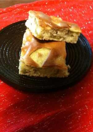 豪快！さつまいもと林檎の天板ケーキ-レシピのメイン写真