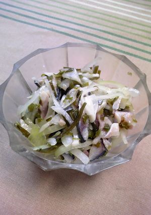 すぐでき！しめ鯖の和え物-レシピのメイン写真