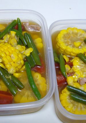 『とうもろこしの煮物』-レシピのメイン写真