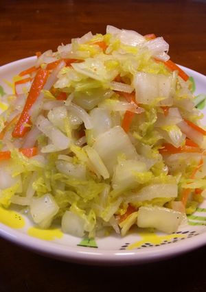 ☆白菜と余り野菜のサラダ☆-レシピのメイン写真