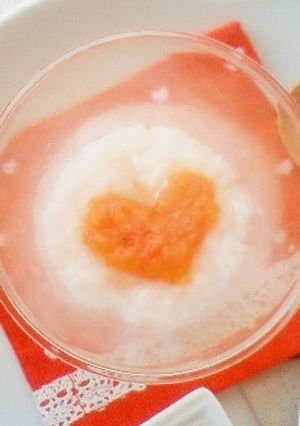 離乳食初期〜☆トマト粥-レシピのメイン写真