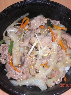 激うま☆簡単☆我が家の豚丼!-レシピのメイン写真