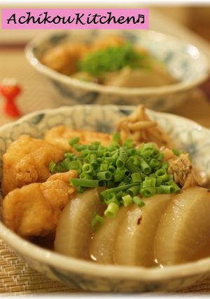 ♡汁まで飲める優しい味の大根＆がんも煮♡-レシピのメイン写真