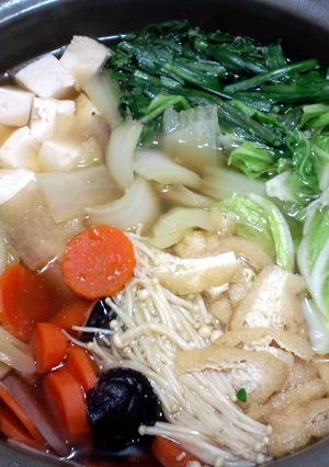 大人の味♪スープも手作り　和風鍋-レシピのメイン写真