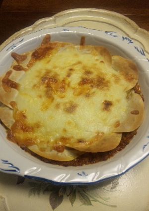 餃子の皮でアレンジ★!))ラザニア-レシピのメイン写真