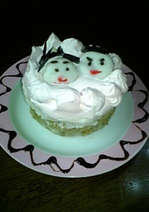 ひなまつりに☆3色ケーキムース♪-レシピのメイン写真