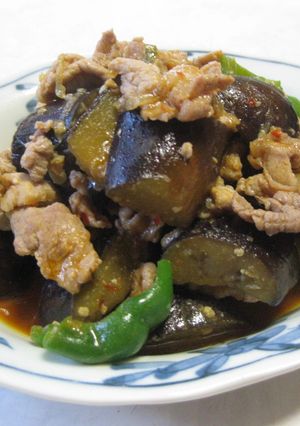 豚肉となすのピリ辛みそ炒め-レシピのメイン写真