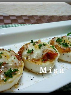 長芋のキムチ乗せチーズ焼き-レシピのメイン写真