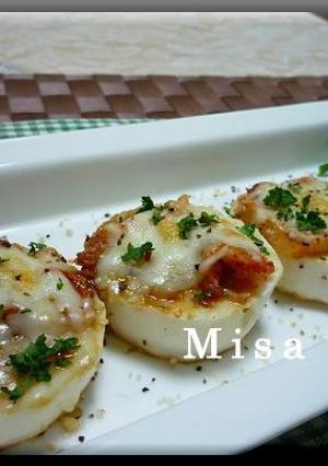 長芋のキムチ乗せチーズ焼き-レシピのメイン写真