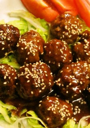 コリッ！軟骨入り肉団子甘酢-レシピのメイン写真