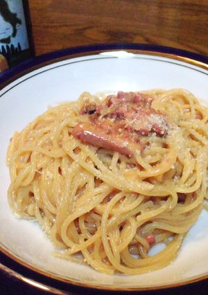 塩辛のパスタ-レシピのメイン写真