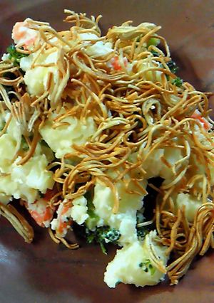カリカリ蕎麦のトッピング-レシピのメイン写真